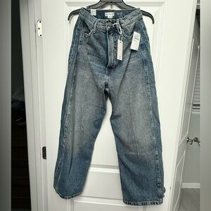 Good American Good Extreme Barrel Jeans